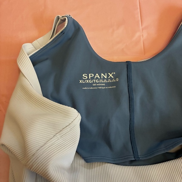 Spanx The Get Moving Easy Access Ribbed Straight Build-in Shorts Mini Dress XL - Picture 7 of 15